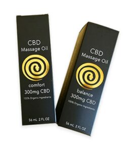 CBD massage oil boxes wholesale